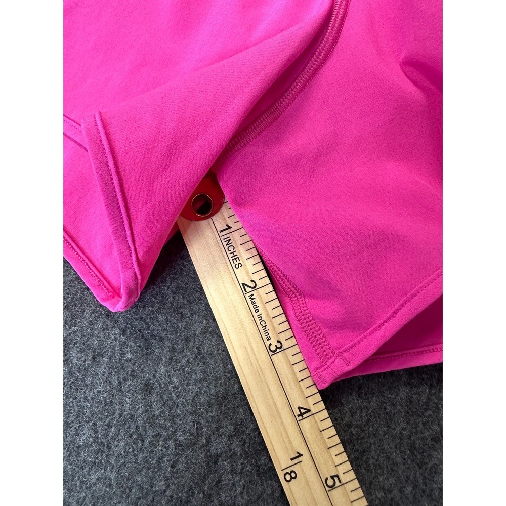 Lululemon 2023 Hotty Hot High-Rise Lined Shorts 4" Size 4 Lip Gloss Hot Pink - Picture 16 of 16